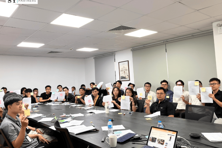 SY Partners Hosts an In-Depth Internal Training Program on Team Management with the Belbin Model