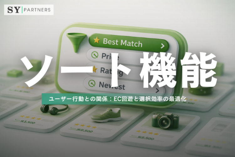 ソート機能コンポーネントとユーザー行動の関係：EC回遊と選択効率の最適化 